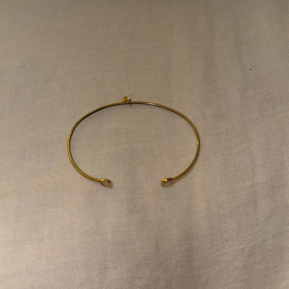 Tai Jewelry Rose Quartz ASSYMETRICAL Bangle - Picture 3 of 4